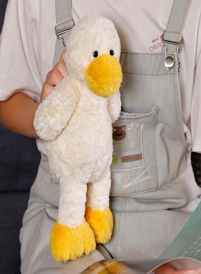 NatureMan 12inch Cute Duck Stuffed Animals, Soft White Duck Plush Pillows Kawaii Duck Plushie Toys Gifts for Kids Christmas Children's Day - Image 4